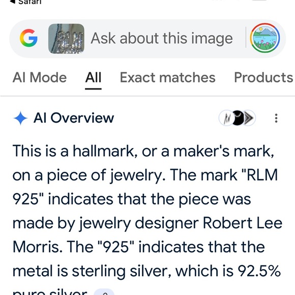 7” Sterling Silver bracelet!! Stunner! 🦋 - Picture 6 of 6